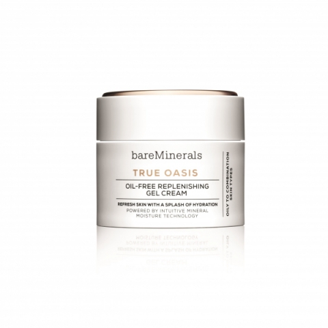 bareMinerals Skinsorials True Oasis Oil-Free Replenishing Gel Cream i gruppen Ansikte / Ansiktskräm / 24-h kräm / 24h-kräm för fet hud hos Hudotekets Webshop (78853)