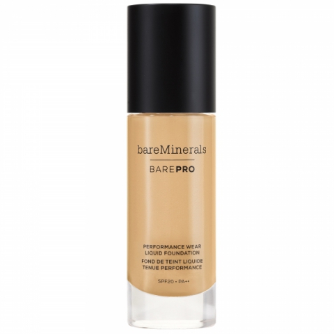 bareMinerals barePRO Performance Wear Liquid Foundation SPF 20 Sandalwood 15 i gruppen Makeup / Bas / Foundation hos Hudotekets Webshop (84758)