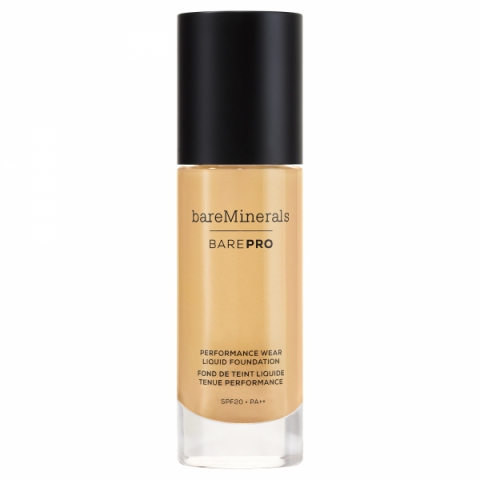 bareMinerals barePRO Performance Wear Liquid Foundation SPF 20 Pecan 18 i gruppen Makeup / Bas / Foundation hos Hudotekets Webshop (84761)