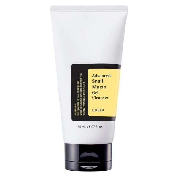 COSRX Advanced Snail Mucin Gel Cleanser Kort Datum i gruppen Ansikte / Rengöringsritualen / Ansiktsrengöring / Mogen hud hos Hudotekets Webshop (854kortdatum)