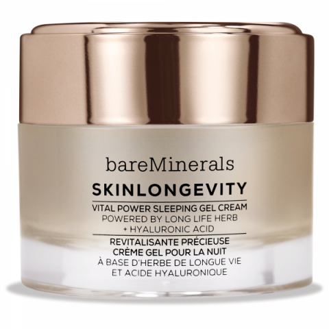 bareMinerals Skinlongevity Vital Power Sleeping Gel Cream i gruppen Ansikte / Ansiktskräm / Dagkräm hos Hudotekets Webshop (86008)