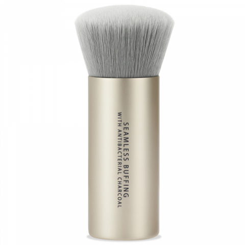 bareMinerals Seamless Buffing Brush with Antibacterial Charcoal i gruppen Makeup / Makeupborstar / Borstar till ansiktsmakeup hos Hudotekets Webshop (86654)