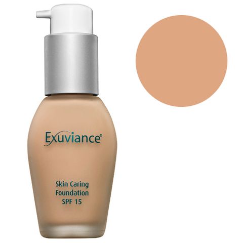 Exuviance Skin Caring Foundation SPF 20 Terracotta Sand i gruppen Makeup / Bas / Foundation hos Hudotekets Webshop (8732)