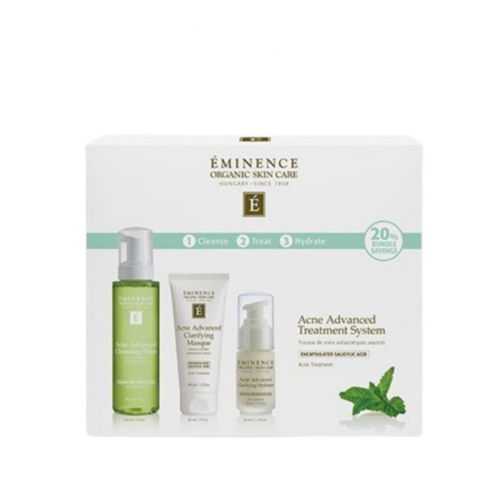 Eminence Organics Acne Advanced Kit i gruppen Ansiktsvård / Kit & Paket hos Hudotekets Webshop (919AAB)