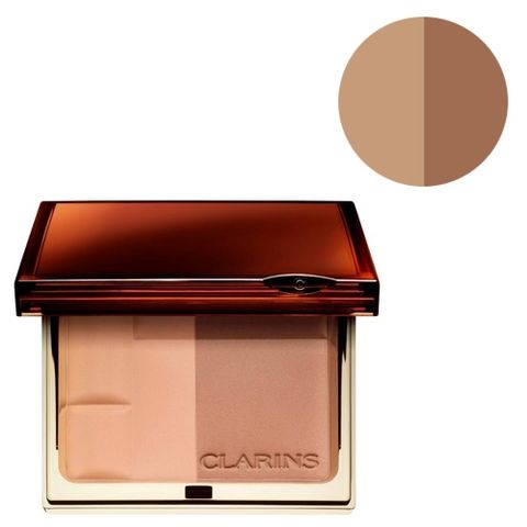 Clarins Bronzing Duo Mineral Powder Medium i gruppen Makeup / Bas / Rouge hos Hudotekets Webshop (9382)