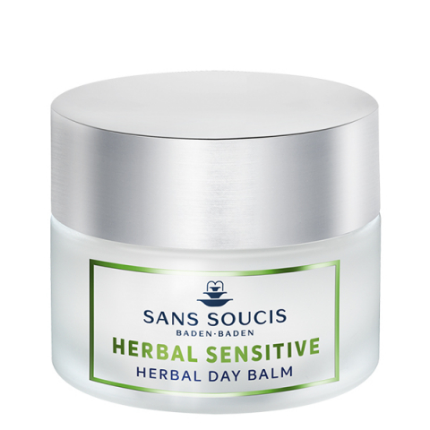 Sans Soucis Sensitive Herbal Day Balm i gruppen Ansikte / Ansiktskräm / Dagkräm / Känslig hud hos Hudotekets Webshop (A14189)