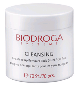 Biodroga Cleansing Eye Makeup Remover Pads i gruppen Ansikte / Rengöringsritualen / Ögonmakeup-remover hos Hudotekets Webshop (A73486)