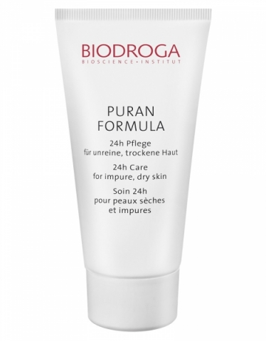 Biodroga Puran Formula 24h Care for Impure Oily/Combination Skin i gruppen Ansikte / Ansiktskräm / 24-h kräm / Kombinerad hud hos Hudotekets Webshop (A99638)
