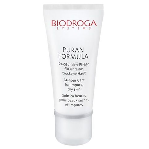 Biodroga Puran Formula 24h Care for Impure Dry Skin i gruppen Ansikte / Ansiktskräm / 24-h kräm / 24h-kräm för torr hud hos Hudotekets Webshop (A99639)