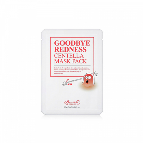 Benton Goodbye Redness Centella Mask i gruppen Ansikte / Ansiktsmask / Känslig hud hos Hudotekets Webshop (BT17)