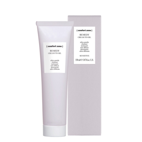 Comfort Zone Remedy Cream To Oil Ultra Gentle Cleanser i gruppen Ansikte / Rengöringsritualen / Ansiktsrengöring / Känslig hud hos Hudotekets Webshop (CZ4144)