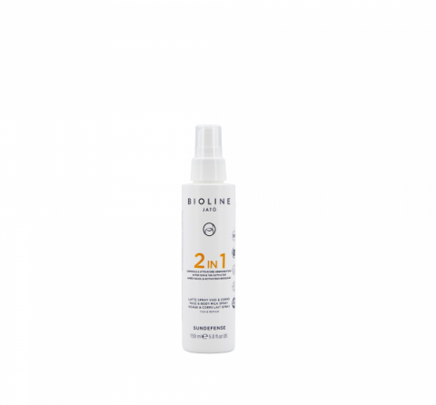 Bioline 2 IN 1 After Sun & Tan Activator Face & Body Milk Spray Tan & Repair  i gruppen Sol / Pre Sun hos Hudotekets Webshop (D1110)
