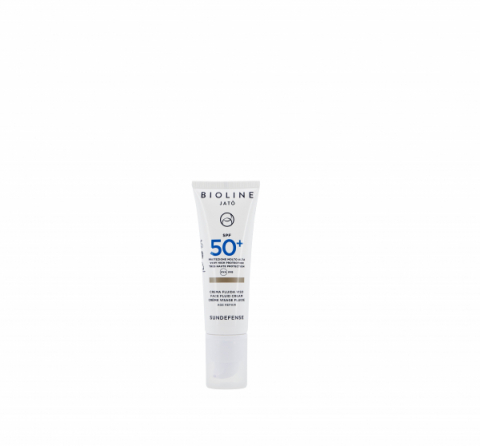 Bioline SPF 50+ Very High Protection Face Fluid Cream Age Repair  i gruppen Sol / Solkräm hos Hudotekets Webshop (D1112)