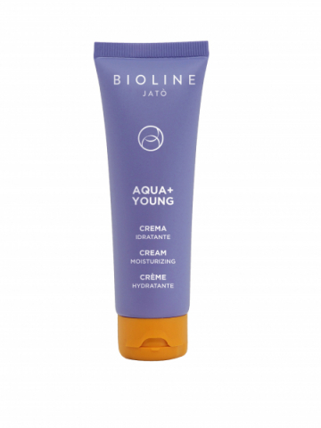 Bioline Aqua+ Young Moisturizing Cream i gruppen Ansikte / Ansiktskräm / 24-h kräm hos Hudotekets Webshop (D1290)