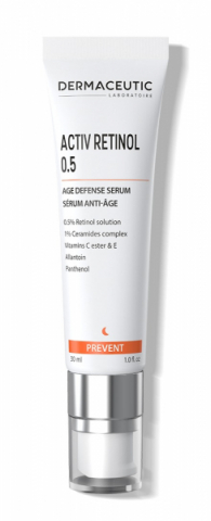 Dermaceutic Activ Retinol Serum 0.5  i gruppen Ansikte / Serum & olja / Känslig hud hos Hudotekets Webshop (DCSERUMRet05)