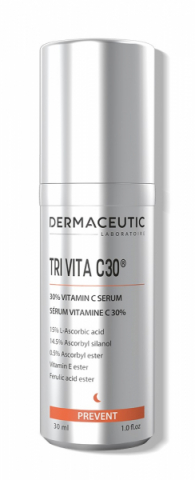 Dermaceutic Tri Vita C30 Serum Kort Datum i gruppen Ansikte / Serum & olja / Mogen hud hos Hudotekets Webshop (DCVITAcserumkortdatum)