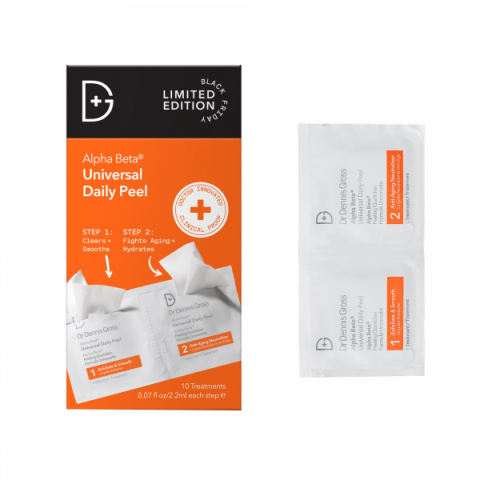 Dr Dennis Gross  Alpha Beta Face Peel Universal Servetter 10 Pack i gruppen Ansikte / Ansiktspeeling / Peel pads hos Hudotekets Webshop (DG-35549)