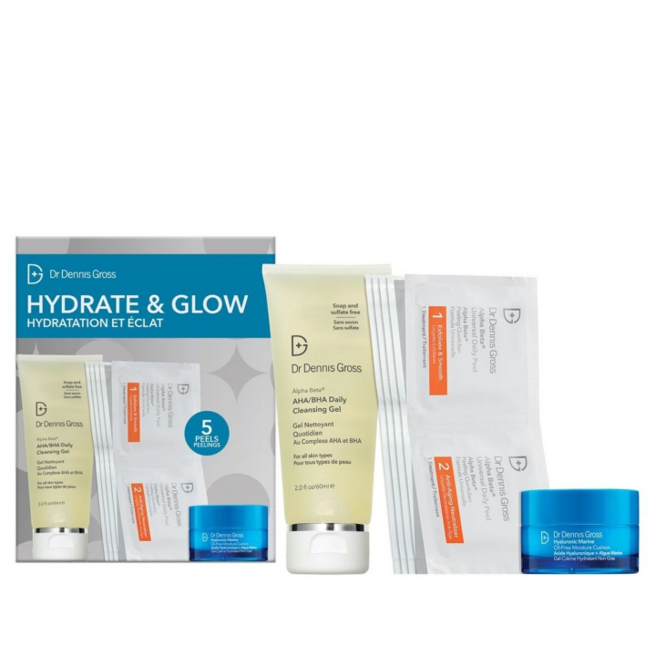 Dr Dennis Gross Hydrate & Glow Kit i gruppen Ansiktsvård / Kit & Paket hos Hudotekets Webshop (DG-35701)