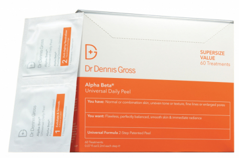 Dr Dennis Gross Alpha Beta Face Peel Universal 60 pack  i gruppen Ansikte / Ansiktspeeling / Peel pads hos Hudotekets Webshop (DG520810)
