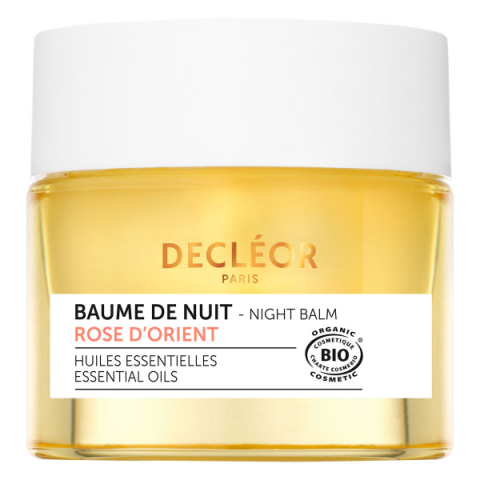 Decléor Rose D'orient Damascena Organic Night Balm i gruppen Ansikte / Ansiktskräm / Nattkräm / Känslig hud hos Hudotekets Webshop (E2707590)