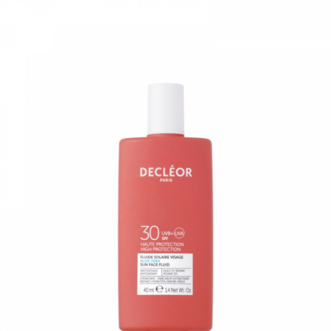 Decléor Aloe Vera Sun Face Fluid SPF 30 i gruppen Sol / Solkräm hos Hudotekets Webshop (E32038)