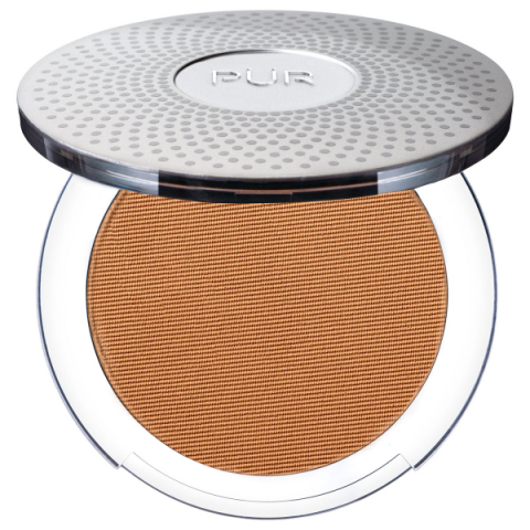 PÜR 4 in 1 Pressed Mineral Makeup Nutmeg DN2 i gruppen Makeup / Bas / Foundation hos Hudotekets Webshop (F1017)