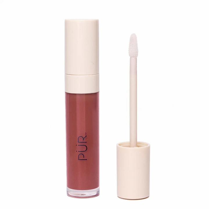 PÜR Glossy Lip Tint Plumping Tinted Lip Oil i gruppen Makeup / Läppar hos Hudotekets Webshop (rF1120)