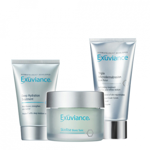 Exuviance Get Glowing Kit i gruppen Ansikte / Kit & Paket hos Hudotekets Webshop (Glowingkit)