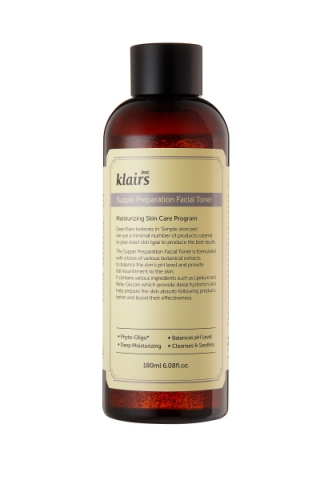 Klairs Supple Preparation Facial Toner  i gruppen Ansikte / Rengöringsritualen / Ansiktsvatten hos Hudotekets Webshop (K104)