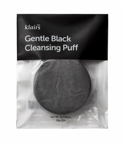 Klairs Gentle Black Cleansing Puff i gruppen Ansikte / Tillbehör hos Hudotekets Webshop (K125)
