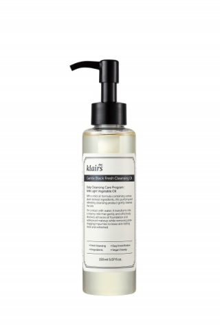 Klairs Gentle Black Fresh Cleansing Oil  i gruppen Ansikte / Rengöringsritualen / Ansiktsrengöring hos Hudotekets Webshop (K136)