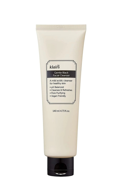 Klairs Gentle Black Facial Cleanser Kort datum i gruppen Ansikte / Rengöringsritualen / Ansiktsrengöring hos Hudotekets Webshop (K140kortdatum)