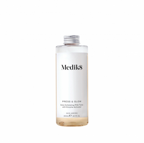 Medik8 Press & Glow Refill i gruppen Ansikte / Rengöringsritualen / Ansiktsvatten hos Hudotekets Webshop (M1095)