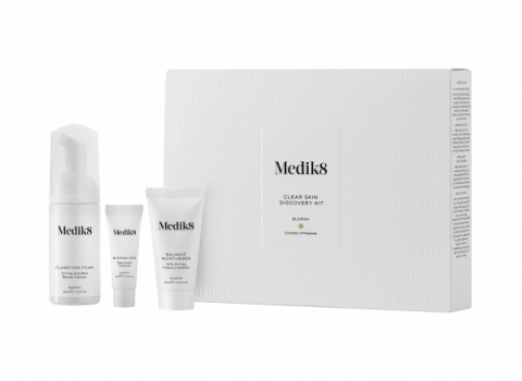 Medik8 Clear Skin Discovery Kit i gruppen Ansikte / Ansiktskräm / Nattkräm / Fet hud hos Hudotekets Webshop (M2007)