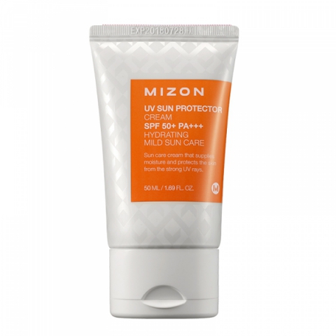 Mizon UV Sun Protector Cream SPF 50 i gruppen Ansikte / Ansiktskräm / Dagkräm med SPF hos Hudotekets Webshop (M28)