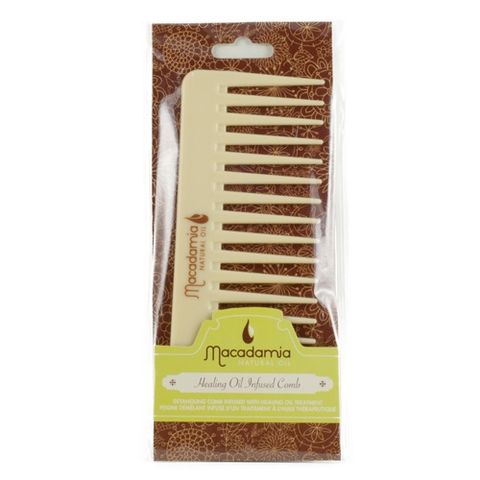 Macadamia Natural Oil Healing Oil Infused Comb i gruppen Hår / Tillbehör hos Hudotekets Webshop (M3109)