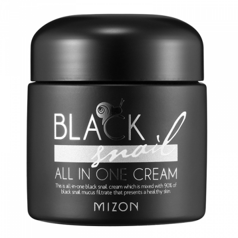 Mizon Black Snail All In One Cream i gruppen Ansikte / Ansiktskräm / 24-h kräm / 24h-kräm för fet hud hos Hudotekets Webshop (M9)