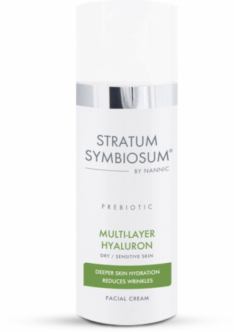 Nannic Stratum Symbiosum Multi Layer Hyaluron Cream Dry / Sensitive i gruppen Ansikte / Ansiktskräm / 24-h kräm hos Hudotekets Webshop (N1545)