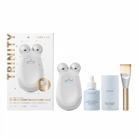 NuFACE Trinity  Complete Microcurrent Skincare Routine Kit i gruppen Ansikte / LED-masker & hudvårdsapparater  hos Hudotekets Webshop (NU-42125)