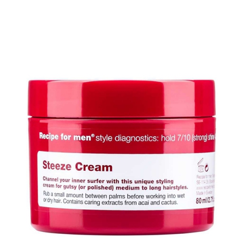 Recipe for men Steeze Cream i gruppen Hår / Styling & Finish / Hårvax hos Hudotekets Webshop (R064)