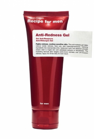 Recipe for men Anti-redness Gel i gruppen Ansikte / Ansiktskräm / 24-h kräm / 24h-kräm för mogen hud hos Hudotekets Webshop (RFM052)