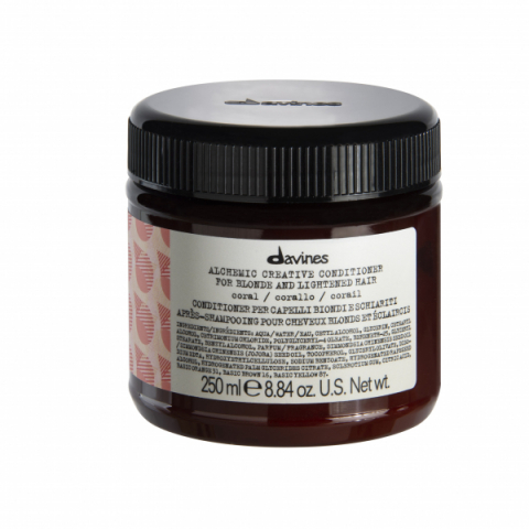 Davines Alchemic Creative Conditioner Coral i gruppen Hår / Balsam  / Balsam med färgpigment hos Hudotekets Webshop (V10024)