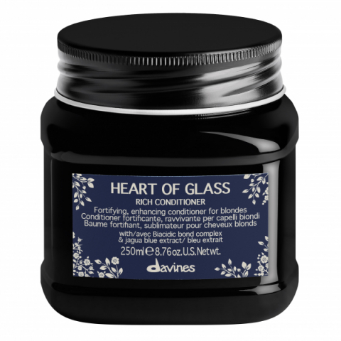 Davines Heart of Glass Rich Conditioner for blondes 250 ml | Hårvård - Balsam - Balsam - Färgbehandlat hår | Apoteka