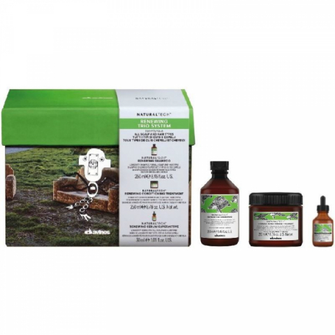 Davines Naturaltech Renewing Triobox i gruppen Hår / Specialvård / Håravfall hos Hudotekets Webshop (V20000)