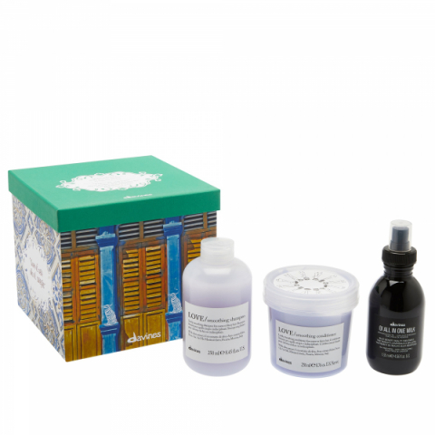 Davines Love Smoothing Gift Box i gruppen Hår / Kit & Paket hos Hudotekets Webshop (V20013)