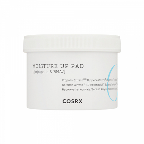 COSRX One Step Moisture Up Pad i gruppen Ansikte / Rengöringsritualen / Ansiktsvatten hos Hudotekets Webshop (c811)