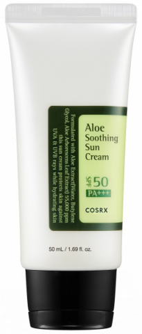 COSRX Aloe Soothing Sun Cream SPF 50 | Ansiktsvård - Ansiktskräm - Dagkräm med SPF | Apoteka