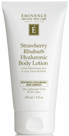 Eminence Organics Strawberry Rhubarb Hyaluronic Body Lotion i gruppen Kropp / Kroppskräm, lotion & olja hos Hudotekets Webshop (e-12163)