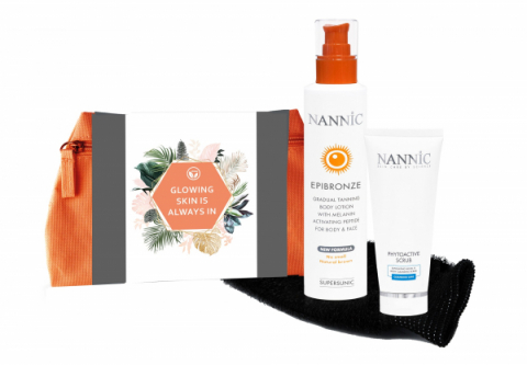 Nannic Epibronze Glow Kit i gruppen Kropp / Kit & Paket hos Hudotekets Webshop (epibronzekit23)