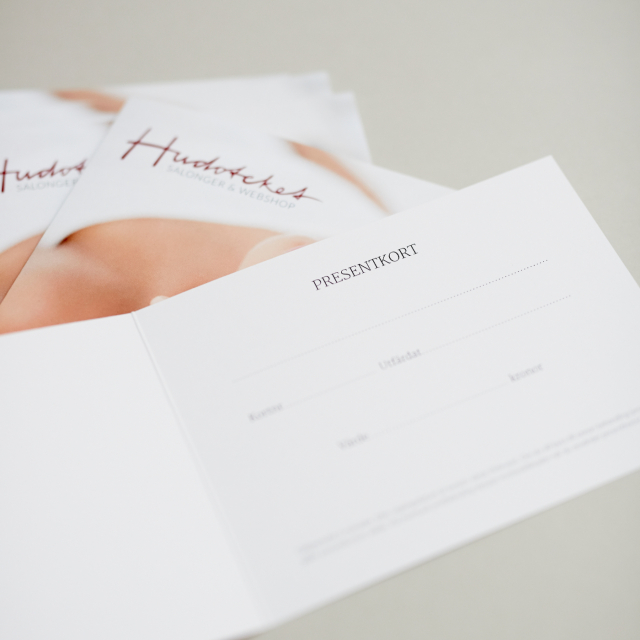 Presentkort valfri behandling/produkt